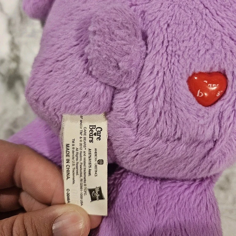 Care Bears Plush Lot‎ Of 4 Vintage 2000–2012 Includes Burger King Mini